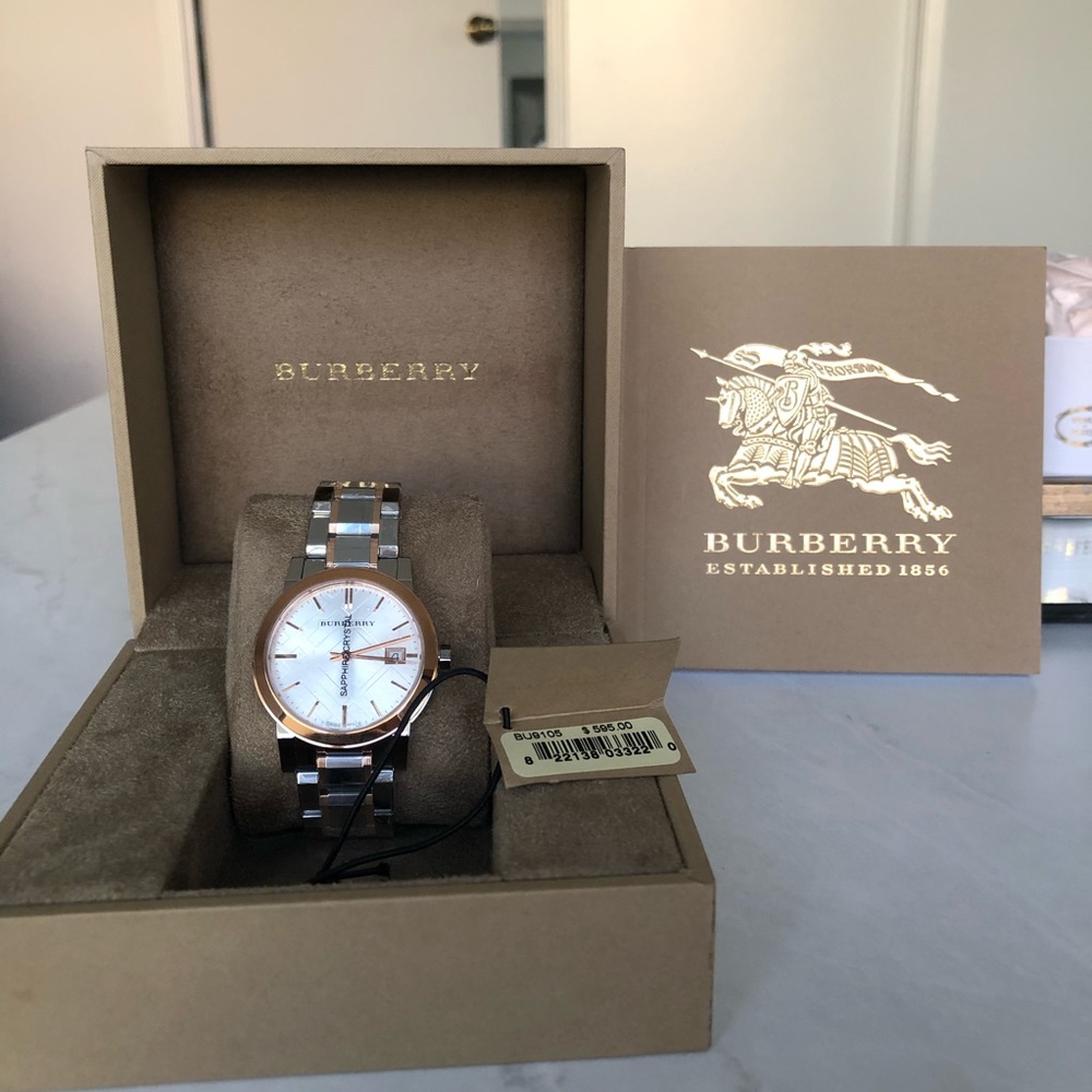 Burberry Watch - brand new, never used!